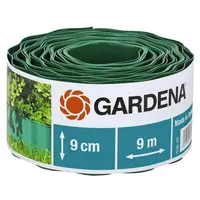 Ограничителна лента Gardena за оформяне на тревни площи  зелена, 90 мм, 9 м