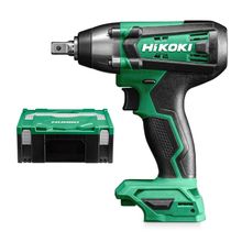 Акумулаторен гайковерт HiKOKI - Hitachi с колекторен двигател   без батерия и зарядно, 18 V, 220 Nm, квадрат, 1/2
