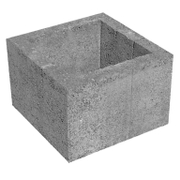 Блок бетонен BG единичен за вентилационни системи  200x250x300 мм - product - 161 BDI 113