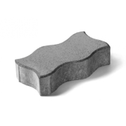 Паве Technocim градинско  60x120x240 мм, сиво, Wave - product - 161 BSK 279