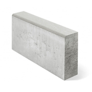 Бордюр бетонен Technocim за пътна ивица  100x250x500 мм, сив - product - 161 BSK 287