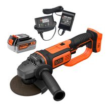 Акумулаторен ъглошлайф с 1 батерия и зарядно, 18 V, 4 Ah, 125 мм, 8600 об./мин BCG720M1