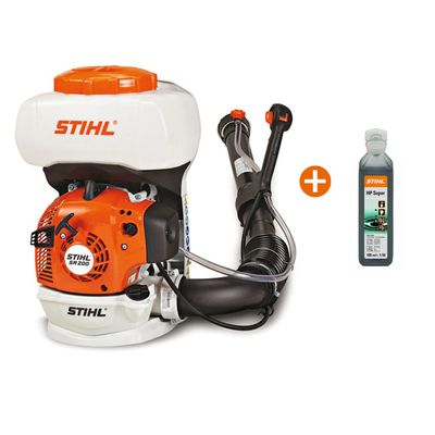 Пръскачка STIHL бензинова   1.1 к.с., 27.2 см3, 10 л, 1.5-3 bar SR 200+Масло STIHL двутактово   0.1 л HP Super