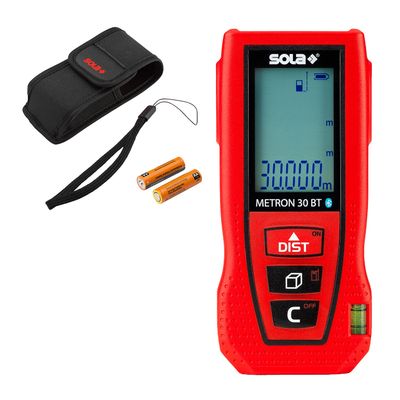 Лазерна ролетка Sola    30 м, 0.2 мм/м Metron 30 BT