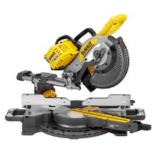 Акумулаторен настолен циркуляр DeWALT потапящ с герунг   с 2 батерии и зарядно, 54/18 V, 2/6 Ah, ф 250 мм, 4300 об./мин, DCS727T2