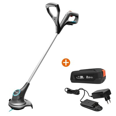 Акумулаторен тример Gardena    без батерия и зарядно, 18 V, 230 мм SmallCut 23/18V P4A + акумулаторна батерия Gardena Li-Ion със зарядно у-во   18 V, 2 Ah