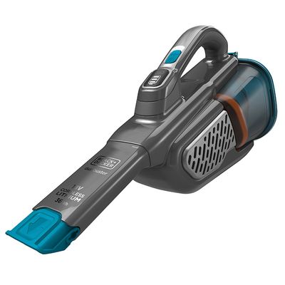 Акумулаторна прахосмукачка Black & Decker за сухо почистване  с база с вградена батерия и зарядно, 36 W, 18 V, 2 Ah, 0.7 л, BHHV520BF