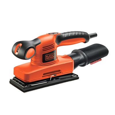 Виброшлайф Black & Decker електрически с правоъгълна плоча и плавно регулиране  240 W, 14 000-30 000 хода/мин, 92x230 мм, KA320EKA