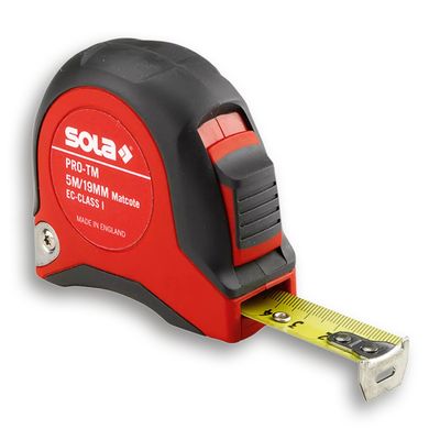 Противоударна гумирана ролетка Sola    5 м PRO-TM 5