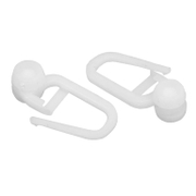 Кука Karpol за корниз  бяла, 30 бр. - product - 172 KLF 242