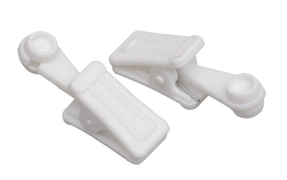 Щипка за перде Karpol с колелца за корниз  бяла, 30 бр. - product - 172 KLF 243