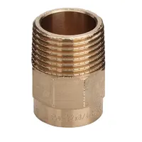 Муфа Viega месингова с външна резба за запояване ф 12 мм х 1/2", 94243G