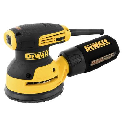 Шлайф DeWALT орбитален с плавно регулиране  280 W, ф 125 мм, 8000-12 000 об./мин, DWE6423
