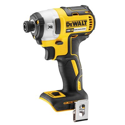 Акумулаторен ударен гайковерт DeWALT с безчетков двигател   без батерия и зарядно, 18 V, 205 Nm, шестостен, 1/4