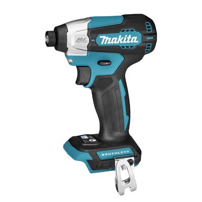 Акумулаторен винтоверт Makita ударен   без батерия и зарядно, 18 V, 140 Nm, 1/4