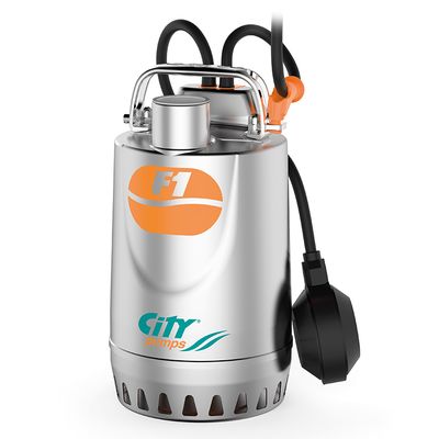 Потопяема дренажна помпа City Pumps за чиста или леко замърсена вода   1.2-13.2 м3/ч, 12-3 м, 1 1/4 