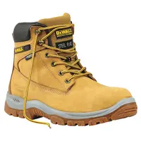 Работни обувки DeWALT с метално бомбе и вложка в подметката високи  №45, Titanium Honey