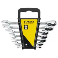 Звездогаечен ключ Stanley 6-стен/12-стен с тресчотка комплект   8-19 мм, 7 бр., STMT82846-0