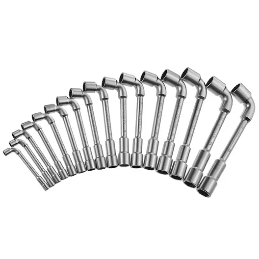 Глух ключ Stanley 6-стен/12-стен Г-образен   8-24 мм, 16 бр., 1-17-386