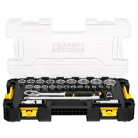 Гедоре комплект Stanley вложки с тресчотка   26 бр., 8-34 мм x 1/2", FMMT98103-1
