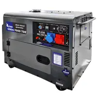 Дизелов генератор за ток LYNX Elektro Maschinen трифазен с електростартер   6500 W, 14 к.с., 28.26/9.42 A, 230/400 V, GSEm 7000 TDE