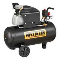 Електрически компресор NUAIR    2.5 к.с., 50 л, 260 л/мин, 10 bar, MK285/50