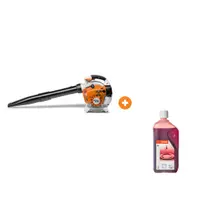Въздуходувка STIHL бензинова 800 W, 27.2 см3, 780 м3/ч BG 86 с масло STIHL двутактово 1 л HP