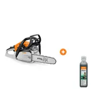 Бензинова резачка за дърва STIHL 1200 W, 35 см, 3/8 ", 1.1 мм MS 162 с масло STIHL двутактово 0.1 л HP Super