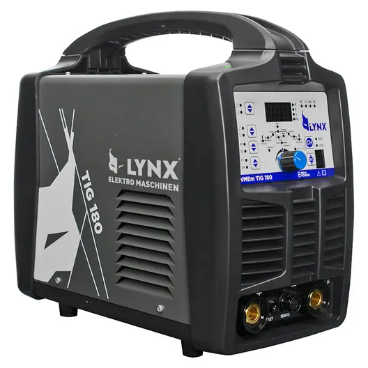 Електрожен LYNX Elektro Maschinen инверторен TIG и MMA   180 DC A, 230 V, 1.6-4 мм, аргон, WMEm TIG 180 Lynx