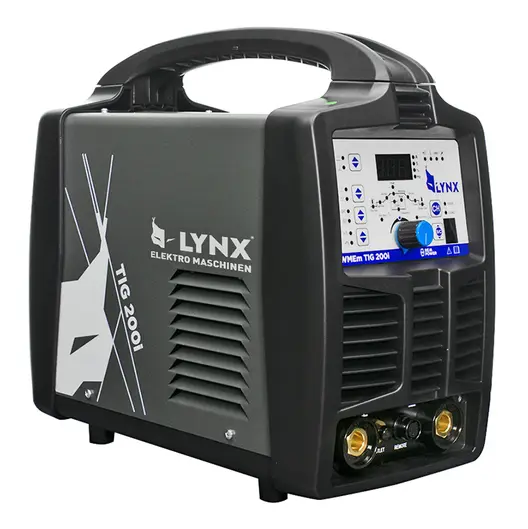 Електрожен LYNX Elektro Maschinen инверторен TIG и MMA   200 DC A, 230 V, 1.6-4 мм, аргон, WMEm TIG 200i Lynx