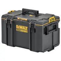 Пластмасов куфар DeWALT за инструменти   550х336х408 мм, 50 кг, черен, Toughsystem DS400