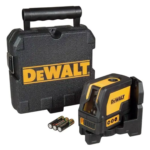 Комбиниран лазерен нивелир DeWALT с 2 линии и 2 точки   15 м, 0.3 мм/м, DW0822