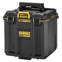 Пластмасов куфар DeWALT за инструменти   390x255x351.5 мм, 35 кг, черен, Toughsystem 2.0