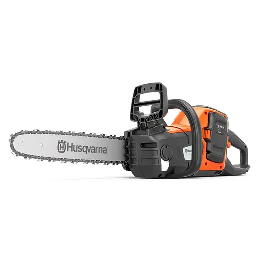 Акумулаторна резачка за дърва Husqvarna    с 1 батерия и зарядно, 36 V, 4 Ah, 30 см, 0.325 ", 230i