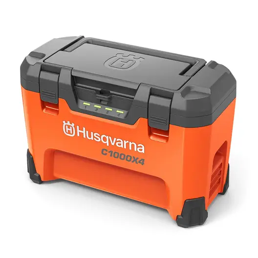Зарядна станция Husqvarna за акумулаторни Li-Ion батерии   36 V, 4 гнезда, 40-C1000X4