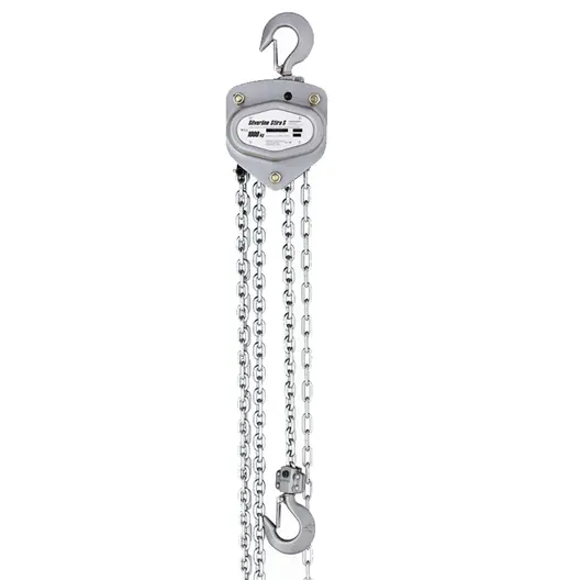 Макара полиспастна Yale с верига   2 т, 6 м, 8 мм, Silverline Stira S 2000