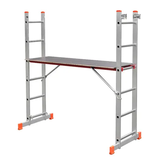 Стълба алуминиева STS тип скеле   2x6 бр., 150 кг, 3 м, 