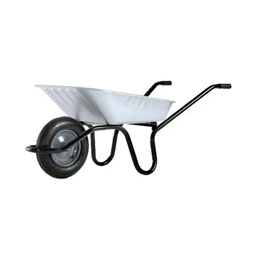 Строителна количка Haemmerlin с метално корито едноколесна   100 кг, 90 л, 