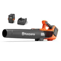 Акумулаторна въздуходувка Husqvarna    с 1 батерия и зарядно, 36 V, 4 Ah, 865 м3/ч, 122iB