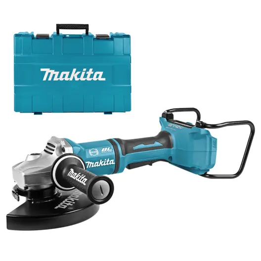 Акумулаторен ъглошлайф Makita    без батерия и зарядно, 36 V, 230 мм, 6000 об./мин, DGA900ZK