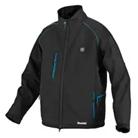Зимно работно яке Makita мъжко с подгряване   без батерия и зарядно, 12 V, черно, размер XXL, CJ105DZ2XL