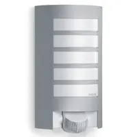 Фасадна лампа със сензор Steinel    60 W, E27, алуминий, 230 V, L 12