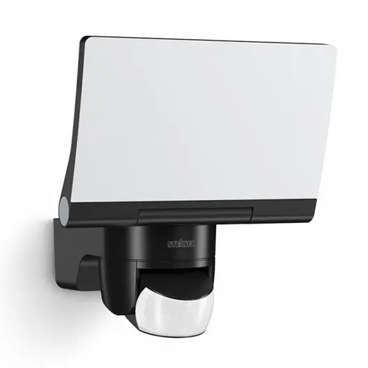LED прожектор Steinel със сензор за движение   13.5 W, 230 V, 3000 K, черен, XLED home 2 Connect