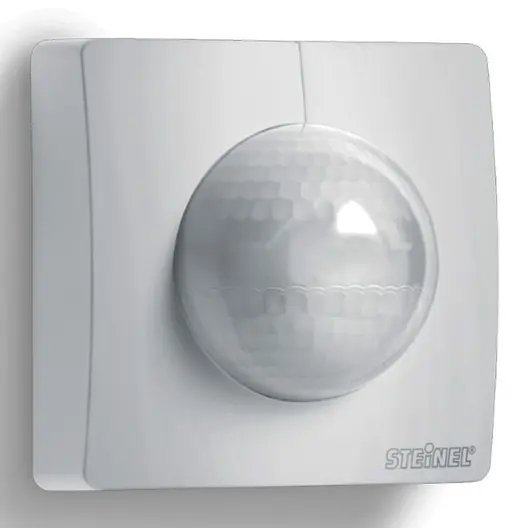 Сензор за движение Steinel инфрачервен външен   2000 W, 180 °, 20 м, бял, IS 3180
