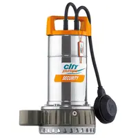 Потопяема дренажна помпа City Pumps за чиста или леко замърсена вода   1.5-15 м3/ч, 12.5-3 м, 1 1/2 ", SECURITY  8M