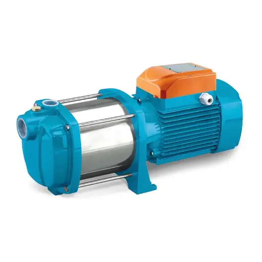 Самозасмукваща многостъпълна центтробежна помпа City Pumps за чиста вода    1.2-12 м3/ч, 57-17 м, 1 1/4" - 1 ", 9 м, MULTIJET 20/200M