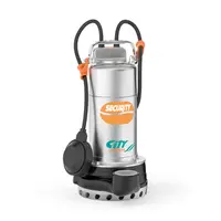 Потопяема дренажна помпа City Pumps за чиста или леко замърсена вода   1.5-18 м3/ч, 15.5-3 м, 1 1/2 ", SECURITY 10M