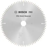 Диск циркулярен за рязане Bosch универсален с HM пластини   254 мм, 30 мм, 2.5 мм, 80 z, PRO Multi Material