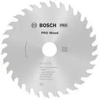 Диск циркулярен за рязане Bosch на дърво фино напречно надлъжно с HM пластини   130 мм, 20 мм, 1.4 мм, 30 z, PRO Wood