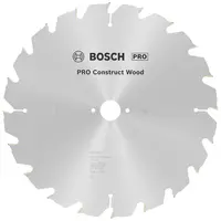 Диск циркулярен за рязане Bosch на дърво грубо с HM пластини   315 мм, 30 мм, 2.2 мм, 20 z, PRO Construct Wood